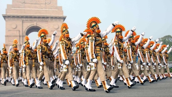 India’s military might, cultural diversity, social and economic progress will be on display during the 72nd Republic Day celebrations.(ANI) India’s military might, cultural diversity, social and economic progress will be on display during the 72nd Republic Day celebrations.(ANI)