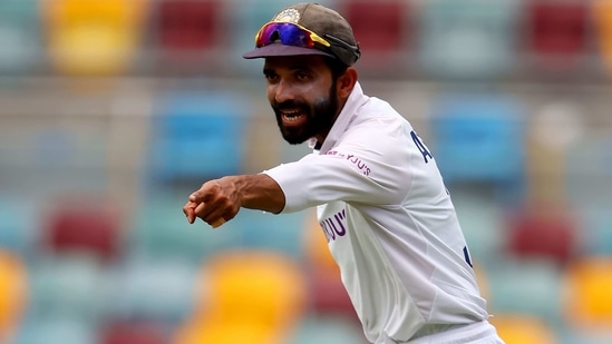 India's captain Ajinkya Rahane gives instructions to teammates on day four of the fourth cricket Test match between Australia and India at The Gabba in Brisbane on January 18, 2021. (AFP) India's captain Ajinkya Rahane gives instructions to teammates on day four of the fourth cricket Test match between Australia and India at The Gabba in Brisbane on January 18, 2021. (AFP)