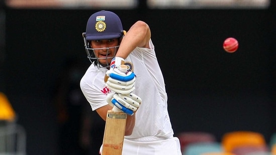 Brisbane : India's Shubman Gill bats during play on the final day of the fourth cricket test between India and Australia at the Gabba, Brisbane, Australia, Tuesday, Jan. 19, 2021. AP/PTI(AP01_19_2021_000009B)(AP)