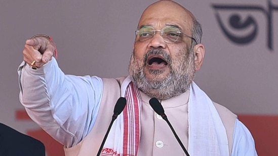 Union home minister Amit Shah (PTI)