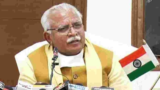 Haryana chief minister Manohar Lal Khattar. (File photo) Haryana chief minister Manohar Lal Khattar. (File photo)