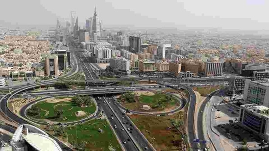 General view of Riyadh city in Saudi Arabia.(Reuters)