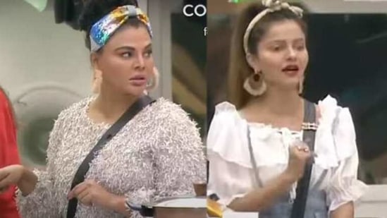 Rakhi Sawant and Rubina Dilaik will be seen having yet another fight in the Bigg Boss 14 house. 
