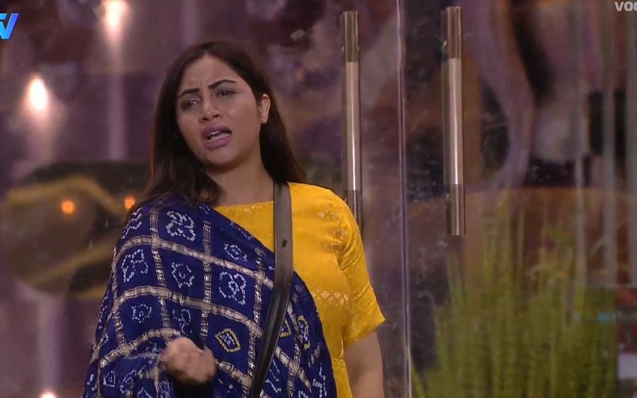 Arshi Khan on Bigg Boss 14. (Colors)