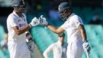 India's Hanuma Vihari and Ravichandran Ashwin celebrate their partnership at SCG.(Reuters) India's Hanuma Vihari and Ravichandran Ashwin celebrate their partnership at SCG.(Reuters)