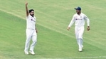India's Shardul Thakur celebrates India's Shardul Thakur celebrates