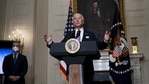 Biden administration has withdrawn Trump's order which was a part of his larger plan to reform the legal immigration sysstem to ensure Americans had the first shot at American jobs and not foreigners, under his overarching “Buy American, Hire American” policy.(Bloomberg) Biden administration has withdrawn Trump's order which was a part of his larger plan to reform the legal immigration sysstem to ensure Americans had the first shot at American jobs and not foreigners, under his overarching “Buy American, Hire American” policy.(Bloomberg)