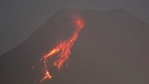 It was the Mount Merapi’s longest lava flow since authorities raised the volatile volcano's danger level in November.(AP) It was the Mount Merapi’s longest lava flow since authorities raised the volatile volcano's danger level in November.(AP)