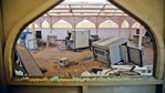 Damaged security screening stations at Red Fort, a day after the violence in the Capital. (Sanchit Khanna/HT PHOTO) Damaged security screening stations at Red Fort, a day after the violence in the Capital. (Sanchit Khanna/HT PHOTO)