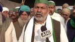 Rakesh Tikaitsaid uneducated people were driving tractors and they didn't know the routes of Delhi.(ANI/Twitter) Rakesh Tikaitsaid uneducated people were driving tractors and they didn't know the routes of Delhi.(ANI/Twitter)