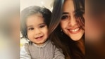 Ekta Kapoor with her son Ravie. Ekta Kapoor with her son Ravie.