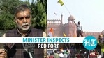 Delhi violence: Union minister visits Red Fort; Congress attacks Centre Delhi violence: Union minister visits Red Fort; Congress attacks Centre 