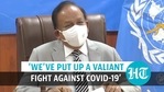 Dr Harsh Vardhan said the world is on verge of defeating the coronavirus pandemic Dr Harsh Vardhan said the world is on verge of defeating the coronavirus pandemic