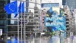 European Union (EU) flags outside the Berlaymont building in Brussels, Belgium.(Bloomberg) European Union (EU) flags outside the Berlaymont building in Brussels, Belgium.(Bloomberg)