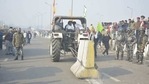 A video of an unruly tractor moving waywardly towards police personnel at ITO emerged on Tuesday as farmers protesting against farm laws deviated from their route and moved inside the Capital. A video of an unruly tractor moving waywardly towards police personnel at ITO emerged on Tuesday as farmers protesting against farm laws deviated from their route and moved inside the Capital.