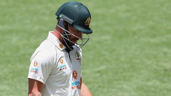 Australia's Matthew Wade walks from the field after he was dismissed without scoring during play on day four of the fourth cricket Test between India and Australia at the Gabba, Brisbane.(AP) Australia's Matthew Wade walks from the field after he was dismissed without scoring during play on day four of the fourth cricket Test between India and Australia at the Gabba, Brisbane.(AP)