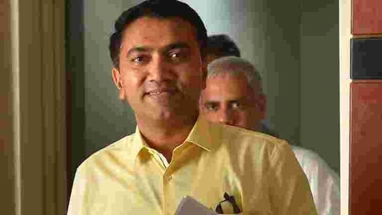 **EDS: FILE PHOTO** New Delhi: In this July 11, 2019 file photo, Goa Chief Minister Pramod Sawant at Goa Niwas in New Delhi. Sawant said he has tested positive for the coronavirus on Wednesday, Sept. 2, 2020. (PTI Photo/Kamal Kishore)(PTI02-09-2020_000073B) (PTI) **EDS: FILE PHOTO** New Delhi: In this July 11, 2019 file photo, Goa Chief Minister Pramod Sawant at Goa Niwas in New Delhi. Sawant said he has tested positive for the coronavirus on Wednesday, Sept. 2, 2020. (PTI Photo/Kamal Kishore)(PTI02-09-2020_000073B) (PTI)