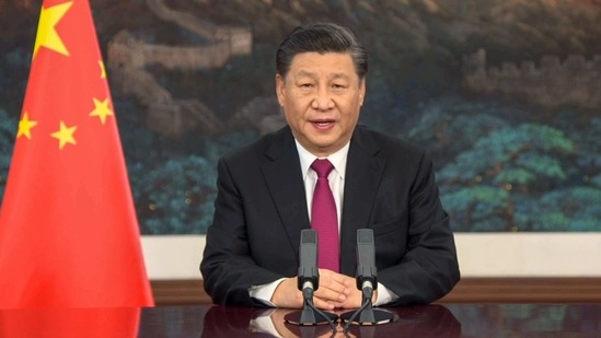 China’s leader made the statement in a video conference with Hong Kong Chief Executive Carrie Lam on Wednesday.(AFP) China’s leader made the statement in a video conference with Hong Kong Chief Executive Carrie Lam on Wednesday.(AFP)