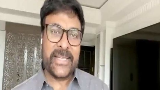 Chiranjeevi plays a middle-aged Naxal in Acharya.