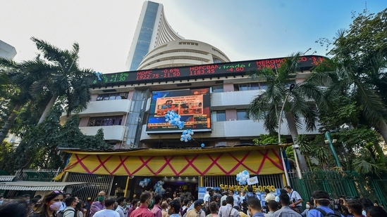 In the four straight sessions, the benchmark has fallen by 2,382.19 points or 4.78 per cent.(PTI) In the four straight sessions, the benchmark has fallen by 2,382.19 points or 4.78 per cent.(PTI)