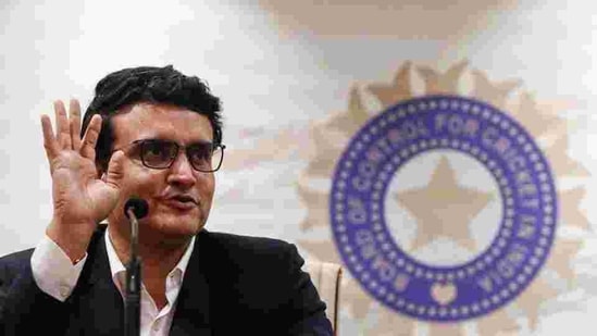Former Indian cricketer and current BCCI (Board Of Control for Cricket in India) president Sourav Ganguly.(REUTERS) Former Indian cricketer and current BCCI (Board Of Control for Cricket in India) president Sourav Ganguly.(REUTERS)