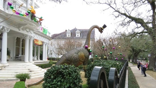 The “house float” movement started almost as soon as a New Orleans spokesman announced Nov. 17 that parades were off.(AP) The “house float” movement started almost as soon as a New Orleans spokesman announced Nov. 17 that parades were off.(AP)
