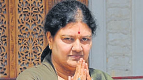 VK Sasikala. (File photo) VK Sasikala. (File photo)