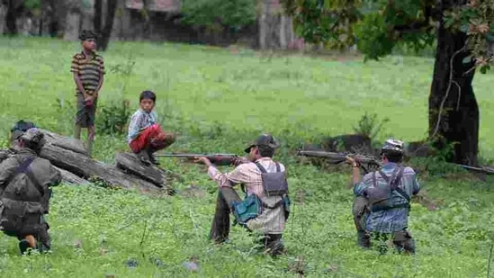 The incident occured when the security forces were engaged in combing operations following information that a team of Maoists was moving in the forests of Chennapuram . (Image used for representation).(FILE PHOTO.)