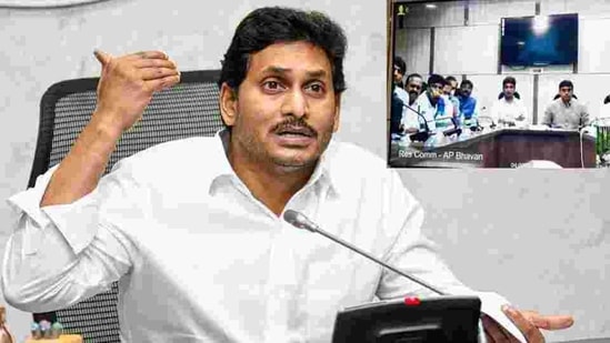 Andhra Pradesh chief minister YS Jagan Mohan Reddy has announced hefty cash incentives to gram panchayats who elect their leaders without any contest. (PTI PHOTO). Andhra Pradesh chief minister YS Jagan Mohan Reddy has announced hefty cash incentives to gram panchayats who elect their leaders without any contest. (PTI PHOTO).