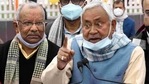 Chief Minister Nitish Kumar said Bihar was ranked 23 in the country on the number of crimes reported and added that the law of the land was followed in the state.(ANI ) Chief Minister Nitish Kumar said Bihar was ranked 23 in the country on the number of crimes reported and added that the law of the land was followed in the state.(ANI )