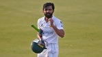 Fawad Alam walks back to the pavilion after his dismissal during the second day of the first cricket test match between Pakistan and South Africa at the National Stadium, in Karachi(AP) Fawad Alam walks back to the pavilion after his dismissal during the second day of the first cricket test match between Pakistan and South Africa at the National Stadium, in Karachi(AP)