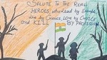 The students expressed gratitude to the Indian Army in various ways.(HT ) The students expressed gratitude to the Indian Army in various ways.(HT )