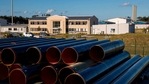 (FILES) This file photo taken on September 7, 2020 shows the Nord Stream 2 gas line landfall facility in Lubmin, north eastern Germany. - Construction work resumed Friday, December 11, 2020 on the disputed Nord Stream 2 pipeline which is to bring Russian gas to Germany, the project's managers said, despite protests from the United States. (Photo by Odd ANDERSEN / AFP)(AFP)