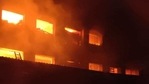 Fire at a godown in Maharashtra’s Bhiwandi(ANI Photo) Fire at a godown in Maharashtra’s Bhiwandi(ANI Photo)