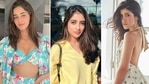 Navya Nanda, Ananya Panday and Shanaya Kapoor hail from film families. Navya Nanda, Ananya Panday and Shanaya Kapoor hail from film families.