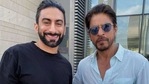 Anas Bukhash has shared a photo with actor Shah Rukh Khan. Anas Bukhash has shared a photo with actor Shah Rukh Khan.