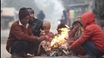 People warm themselves around a bonfire on a cold winter morning at Mayur Vihar, in New Delhi, earlier this week. (Raj K Raj/HT photo) People warm themselves around a bonfire on a cold winter morning at Mayur Vihar, in New Delhi, earlier this week. (Raj K Raj/HT photo)