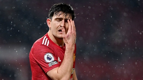 Manchester United's Harry Maguire.(Pool via REUTERS)