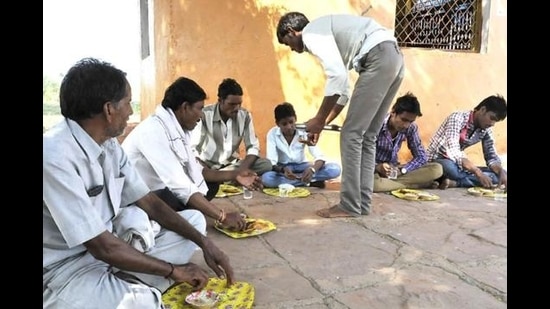 The couple were forced to organise a community feast as well. (Representational Image)