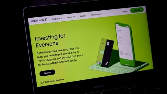 Robinhood also restricted trading in shares of Nokia Oyj, which climbed 20% over the past three days.(Bloomberg) Robinhood also restricted trading in shares of Nokia Oyj, which climbed 20% over the past three days.(Bloomberg)