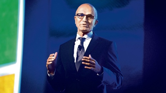 "This pandemic has fundamentally accelerated what I thought was going to be a decade-long process of digital transformation...we've seen tremendous structural change," Nadella said.(Mint Archives)