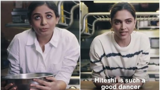 Deepika Padukone posted a funny video of her dancing with a friend. Deepika Padukone posted a funny video of her dancing with a friend.