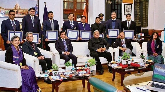 The Central Board of Indirect Taxes and Customs (CBIC) observed International Customs Day on Wednesday. (HT Photo) The Central Board of Indirect Taxes and Customs (CBIC) observed International Customs Day on Wednesday. (HT Photo)