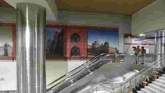 The entry and exit gates of the Lal Quila metro station will remain closed on Thursday, DMRC said. (File Photo ) The entry and exit gates of the Lal Quila metro station will remain closed on Thursday, DMRC said. (File Photo )