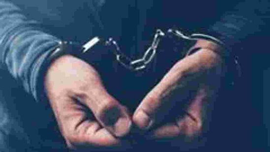 Arrested computer hacker and cyber criminal with handcuffs, close up of hands (Getty Images/iStockphoto) Arrested computer hacker and cyber criminal with handcuffs, close up of hands (Getty Images/iStockphoto)