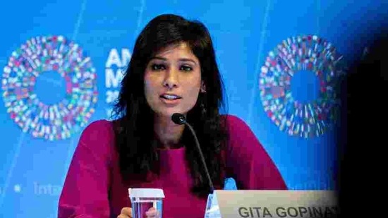 Gita Gopinath pointed out that India has relied heavily on indirect support measures, including loans, equity and credit guarantees during the pandemic.(Bloomberg)