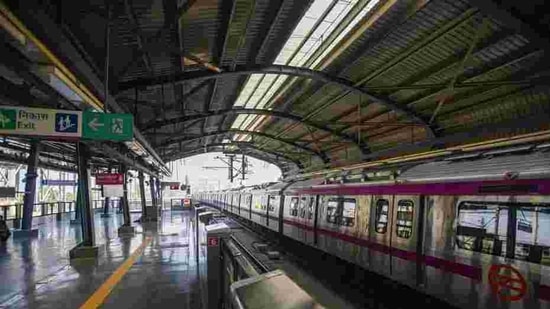 "Entry/exit gates of Lal Quila & Jama Masjid metro stations are open. All stations are open. Normal services on all lines," the DMRC said as per news agency ANI. (Representative Image)(Amal KS/HT PHOTO) "Entry/exit gates of Lal Quila & Jama Masjid metro stations are open. All stations are open. Normal services on all lines," the DMRC said as per news agency ANI. (Representative Image)(Amal KS/HT PHOTO)