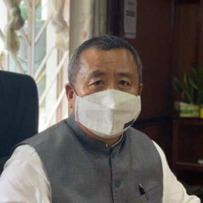 File photo of Nagaland chief secretary Tali Temjen Toy. (Photo@temjentoy)