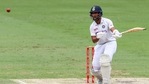 India's Cheteshwar Pujara reacts as he bats during play on the final day of the fourth cricket test between India and Australia at the Gabba, Brisbane.(AP) India's Cheteshwar Pujara reacts as he bats during play on the final day of the fourth cricket test between India and Australia at the Gabba, Brisbane.(AP)