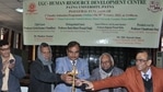 The UGC Human Resource Development (HRD) centre of Patna University (PU) commenced a 28-day faculty induction programme on Thursday to sharpen the teaching and delivery skill of newly recruited assistant professors.(Handout image) The UGC Human Resource Development (HRD) centre of Patna University (PU) commenced a 28-day faculty induction programme on Thursday to sharpen the teaching and delivery skill of newly recruited assistant professors.(Handout image)